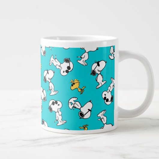 Peanuts | Snoopy & Zonnebrilpatroon Grote Koffiekop (Rechts)