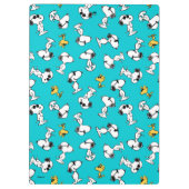 Peanuts | Snoopy & Zonnebrilpatroon Klembord (Achterkant)