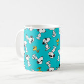 Peanuts | Snoopy & Zonnebrilpatroon Koffiemok (Voorkant links)
