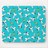 Peanuts | Snoopy & Zonnebrilpatroon Muismat (Voorkant)