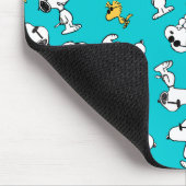 Peanuts | Snoopy & Zonnebrilpatroon Muismat (Hoek)