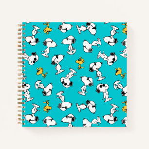 Peanuts   Snoopy & Zonnebrilpatroon Notitieboek