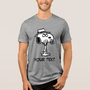 Peanuts   Snoopys broer Spike Tri-Blend Shirt