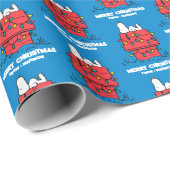 Peanuts | Snoopy's Dog House met verlichting Cadeaupapier (Rol Hoek)