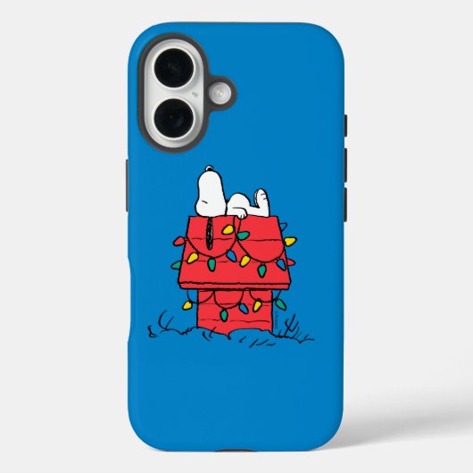 Peanuts | Snoopy's Dog House met verlichting Case-Mate iPhone Case (Achterkant)