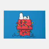 Peanuts | Snoopy's Dog House met verlichting Deurmat (Voorkant)
