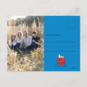 Peanuts | Snoopy's Dog House met verlichting Feestdagenkaart (Achterkant)