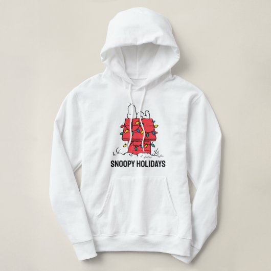 Peanuts | Snoopy's Dog House met verlichting Hoodie (Design voorkant)