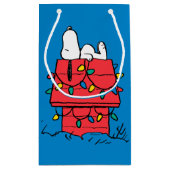 Peanuts | Snoopy's Dog House met verlichting Klein Cadeauzakje (Achterkant)