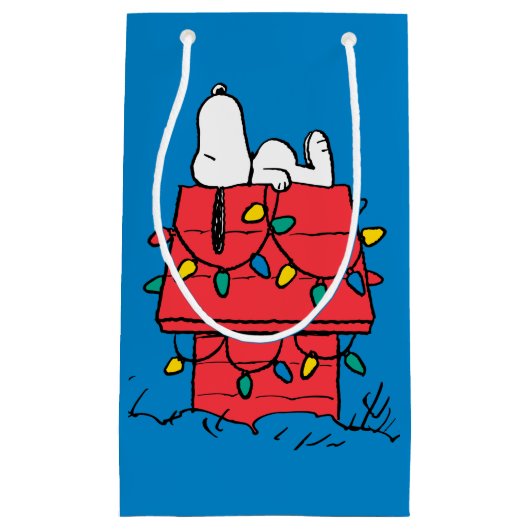 Peanuts | Snoopy's Dog House met verlichting Klein Cadeauzakje (Voorkant)