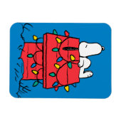 Peanuts | Snoopy's Dog House met verlichting Magneet (Horizontaal)