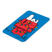 Peanuts | Snoopy's Dog House met verlichting Magneet (Linkerzijde)