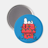 Peanuts | Snoopy's Dog House met verlichting Magneet (Voorkant / Achterkant)