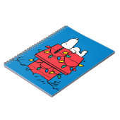Peanuts | Snoopy's Dog House met verlichting Notitieboek (Linkerzijde)