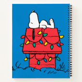 Peanuts | Snoopy's Dog House met verlichting Notitieboek (Achterkant)