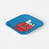 Peanuts | Snoopy's Dog House met verlichting Papieren Bordje (Gebogen)