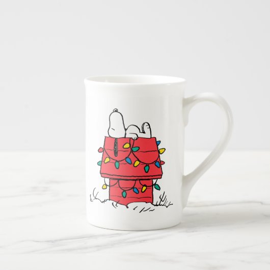 Peanuts | Snoopy's Dog House met verlichting Porselein Kop (Rechts)