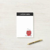 Peanuts | Snoopy's Dog House met verlichting Post-it® Notes (Op bureau)