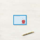 Peanuts | Snoopy's Dog House met verlichting Post-it® Notes (Op bureau)