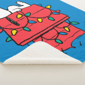 Peanuts | Snoopy's Dog House met verlichting Sherpa Deken (3/4)