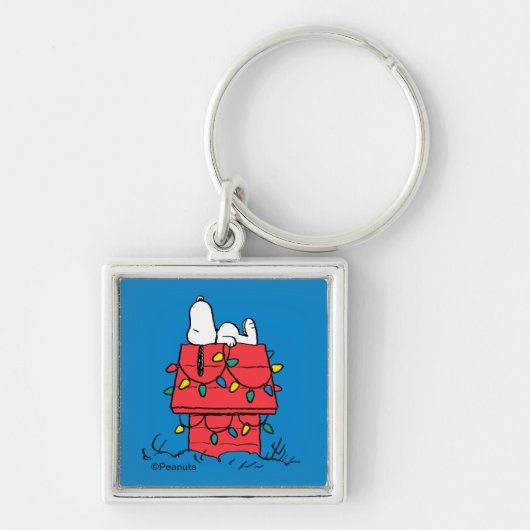 Peanuts | Snoopy's Dog House met verlichting Sleutelhanger (Voorkant)