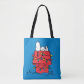 Peanuts | Snoopy's Dog House met verlichting Tote Bag (Voorkant)
