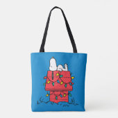 Peanuts | Snoopy's Dog House met verlichting Tote Bag (Achterkant)