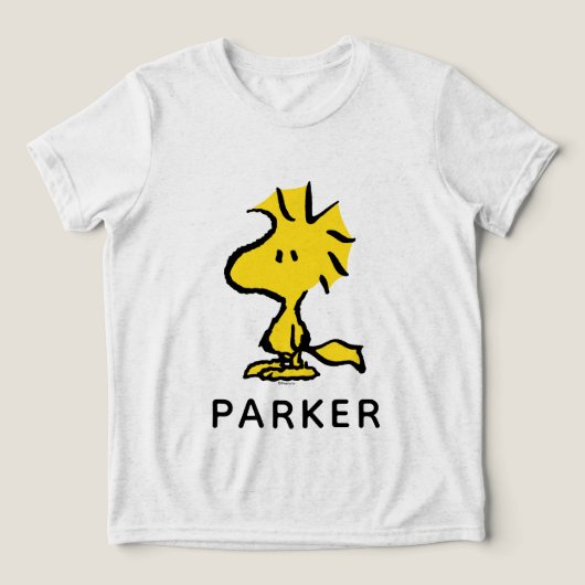 Peanuts | Snoopy's Friend Woodstock Tri-Blend Shirt (Design voorkant)