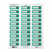 Peanuts | Snoopy's Hondenhok met verlichting Etiket (Full Sheet)