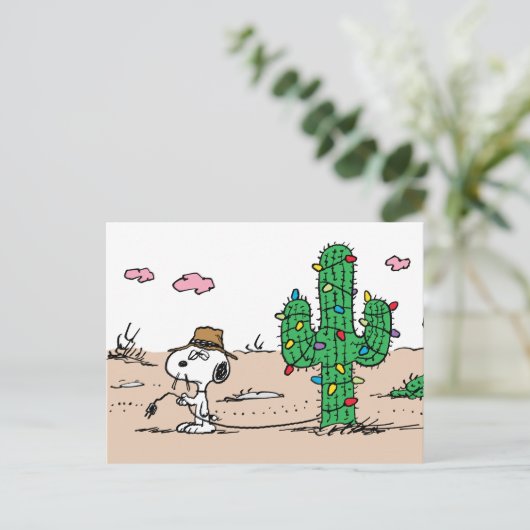 Peanuts | Spike versiert voor de feestdagen (Staand voorkant)