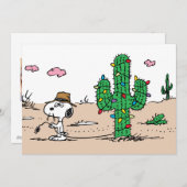 Peanuts | Spike versiert voor de feestdagen Feestdagenkaart (Voorkant / Achterkant)