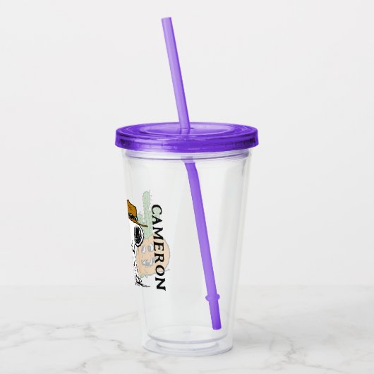 Peanuts | Spike's Desert Halloween Acryl Drinkbeker (Links)