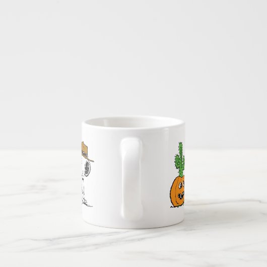 Peanuts | Spike's Desert Halloween Espresso Kop (Achterkant)