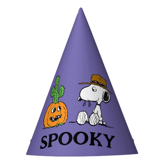 Peanuts | Spike's Desert Halloween Feesthoedjes (Voorkant)