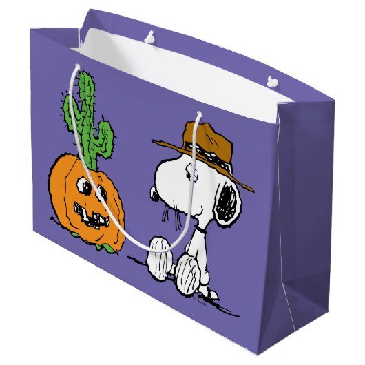Peanuts | Spike's Desert Halloween Groot Cadeauzakje (Achterkant Gekanteld)