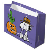 Peanuts | Spike's Desert Halloween Groot Cadeauzakje (Voorkant Gekanteld)