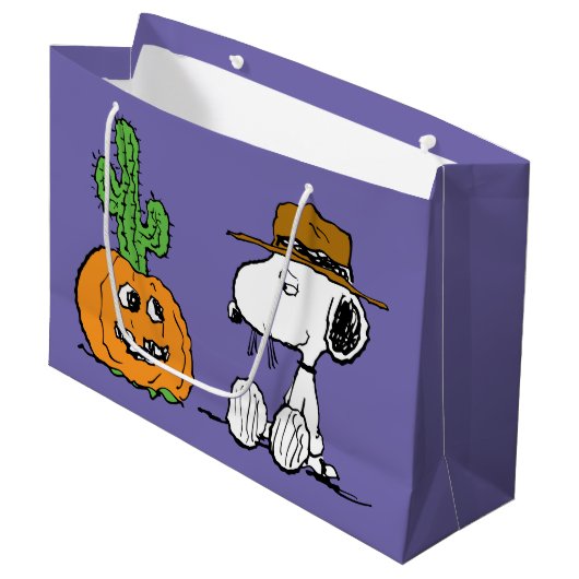 Peanuts | Spike's Desert Halloween Groot Cadeauzakje (Voorkant Gekanteld)