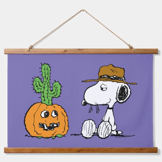 Peanuts | Spike's Desert Halloween Hangend Wandkleed (Voorkant)
