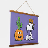 Peanuts | Spike's Desert Halloween Hangend Wandkleed (Gebogen)