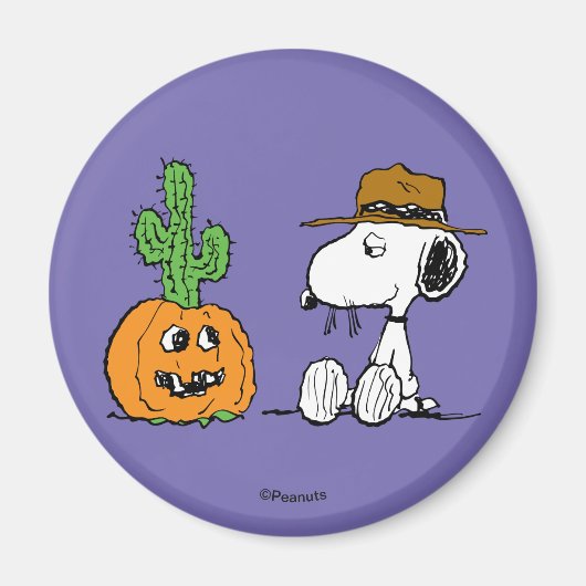 Peanuts | Spike's Desert Halloween Magneet (Voorkant)