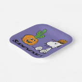 Peanuts | Spike's Desert Halloween Papieren Bordje (Gebogen)
