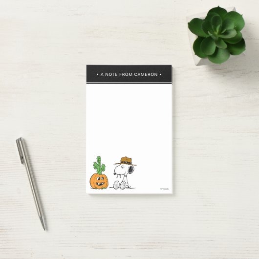 Peanuts | Spike's Desert Halloween Post-it® Notes (Kantoor)