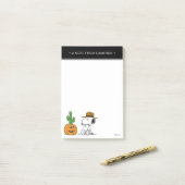 Peanuts | Spike's Desert Halloween Post-it® Notes (Op bureau)