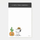 Peanuts | Spike's Desert Halloween Post-it® Notes (Voorkant)