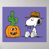 Peanuts | Spike's Desert Halloween Poster (Voorkant)