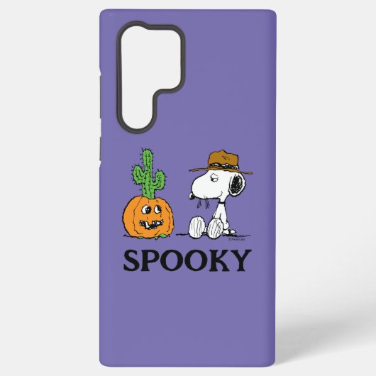 Peanuts | Spike's Desert Halloween Samsung Galaxy Hoesje (Achterkant)