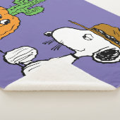 Peanuts | Spike's Desert Halloween Sherpa Deken (3/4)