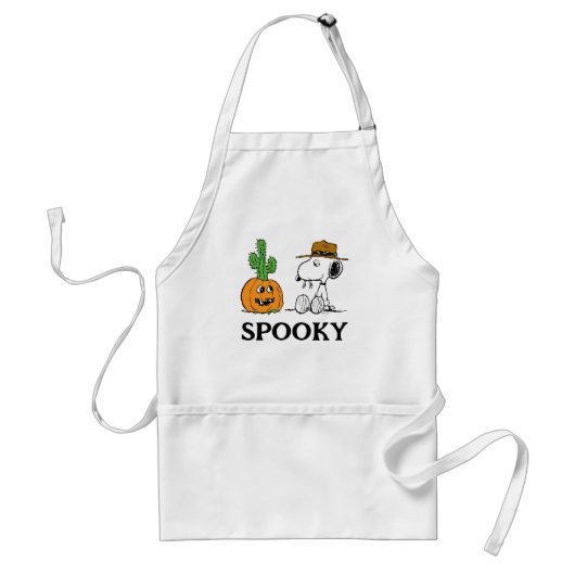 Peanuts | Spike's Desert Halloween Standaard Schort (Voorkant)