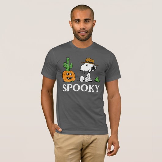Peanuts | Spike's Desert Halloween T-shirt (Voorkant volledig)