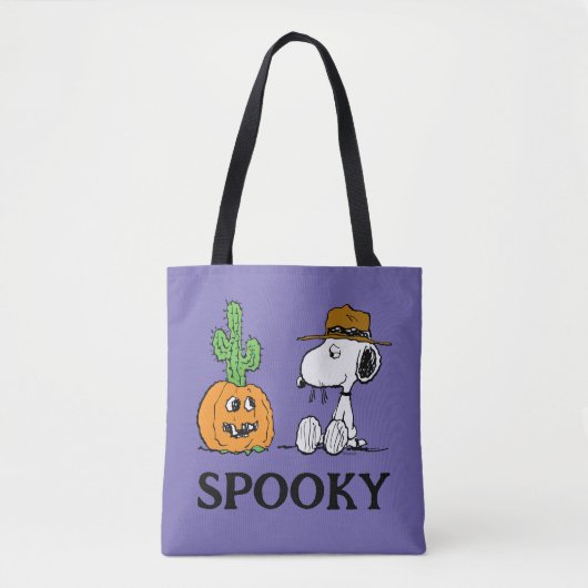 Peanuts | Spike's Desert Halloween Tote Bag (Voorkant)